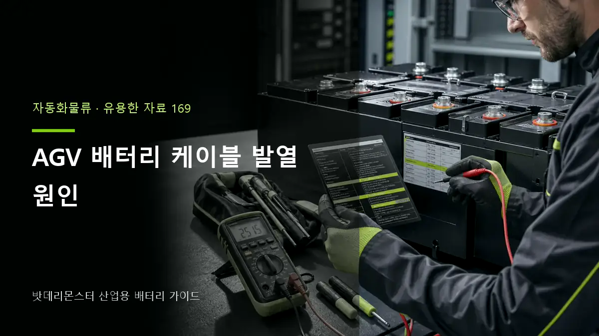 AGV 배터리 케이블 발열 원인 대표 썸네일