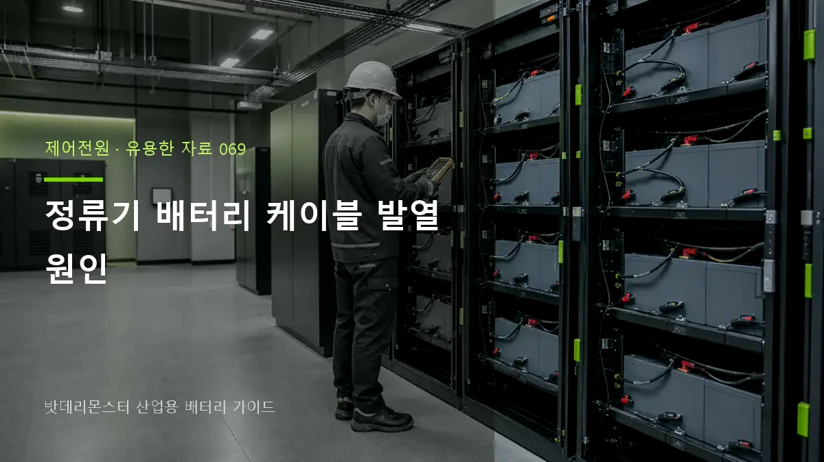 정류기 배터리 케이블 발열 원인 대표 썸네일